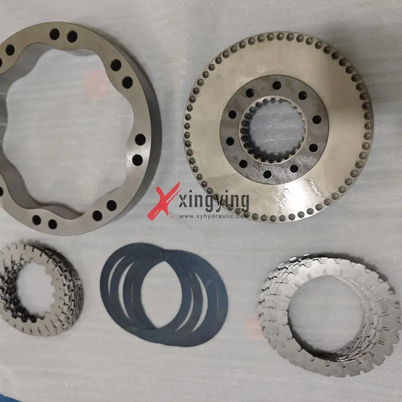 Poclain MS02 - MS25 Hydraulic Motor Parts: Adjusting Shim, Brake Pads, Friction Discs